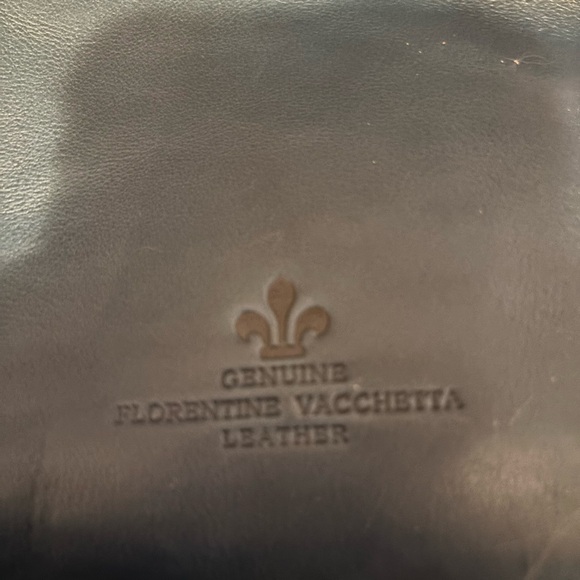 Dooney & Bourke Teal Leather Shoulder Bag - Picture 3 of 6